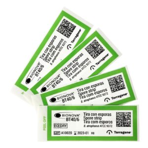 Spore strips for EtO and Dry Heat (10^6 spores)